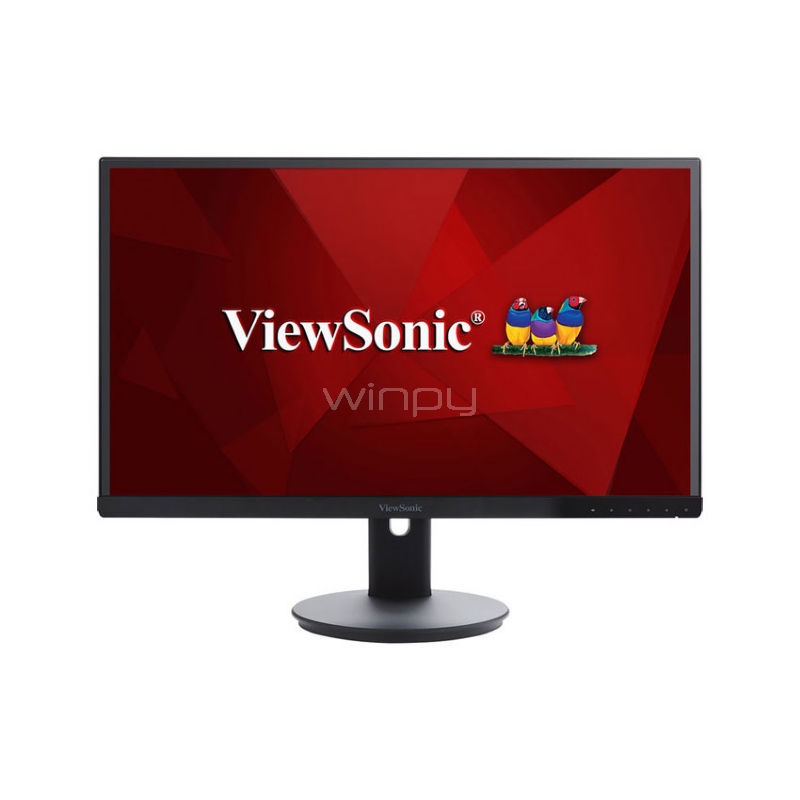 Monitor ViewSonic VG2753 de 27 pulgadas (IPS, FullHD, mDP+HDMI+VGA, Vesa, Pivot)