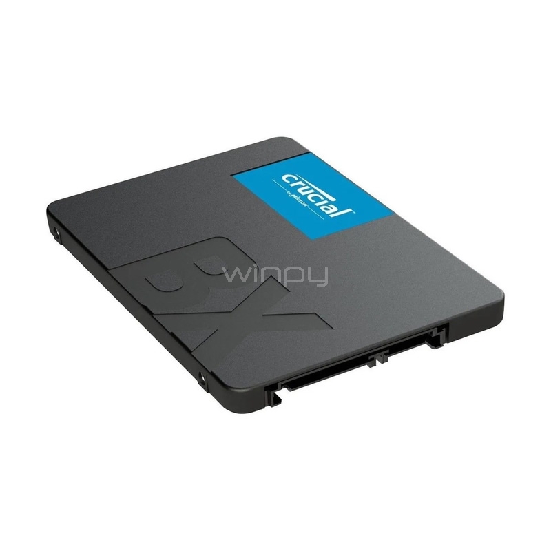 Disco estado solido Crucial BX500 de 480GB (SSD, SATA, 3D NAND)