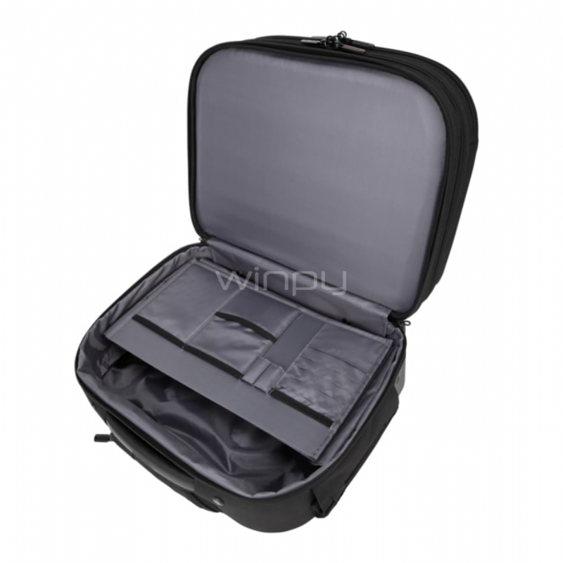 Bolso Targus Mobile Elite con ruedas (notebook hasta 15.6, 21 litros, negro)