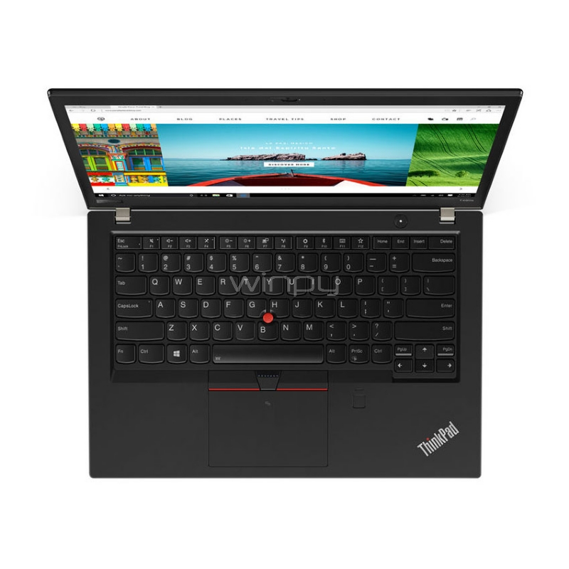 Notebook Lenovo ThinkPad T480s (i7-8550U, 8GB DDR4, 256GB SSD, Pantalla FHD 14, Win10 Pro)