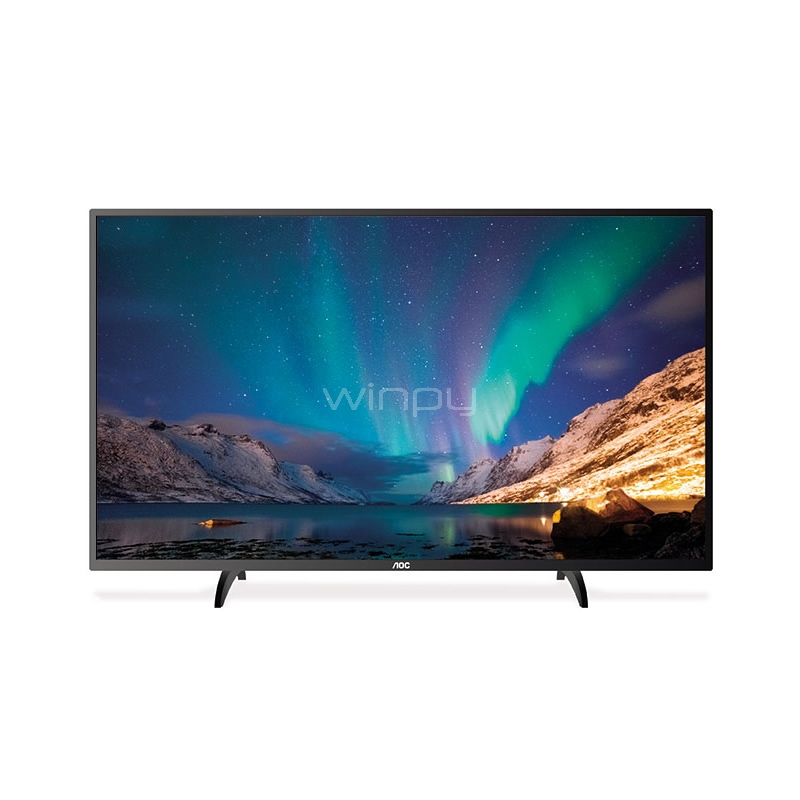 Televisor AOC Smart TV de 43” (Full HD, HDMI x2, USB y Wi-Fi)
