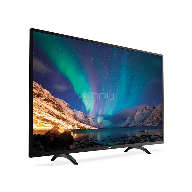 Televisor AOC Smart TV de 43” (Full HD, HDMI x2, USB y Wi-Fi)