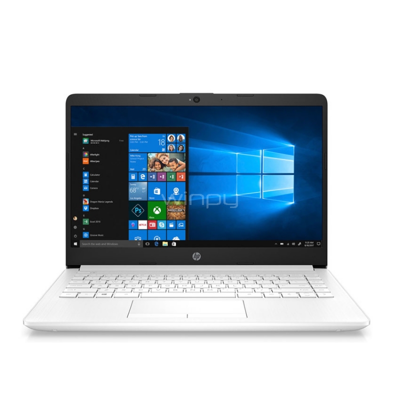 Notebook HP 14-cf0005la (i5-8250U, Radeon 530, 4GB RAM, 16GB Optane, 1TB HDD, Pantalla 14”, Win10)