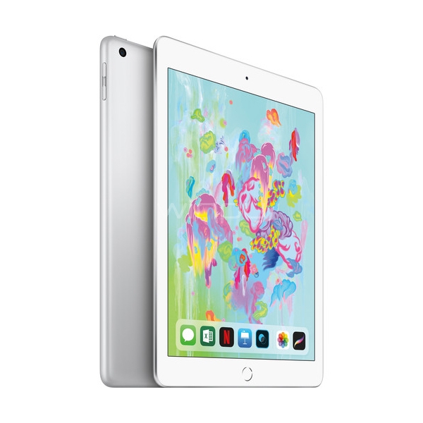 iPad Wi-Fi 9,7 de 6ta Generación (128, Wi-Fi + celular, Silver, principios de 2018)