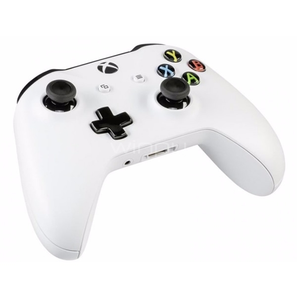 Control Microsoft para Xbox One (Inalámbrico, Blanco)