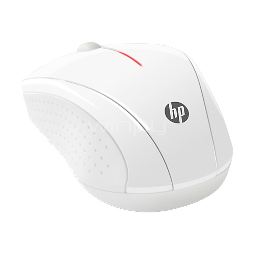 Mouse inalámbrico HP X3000 (1200dpi, USB 2.4 Ghz, Blanco)