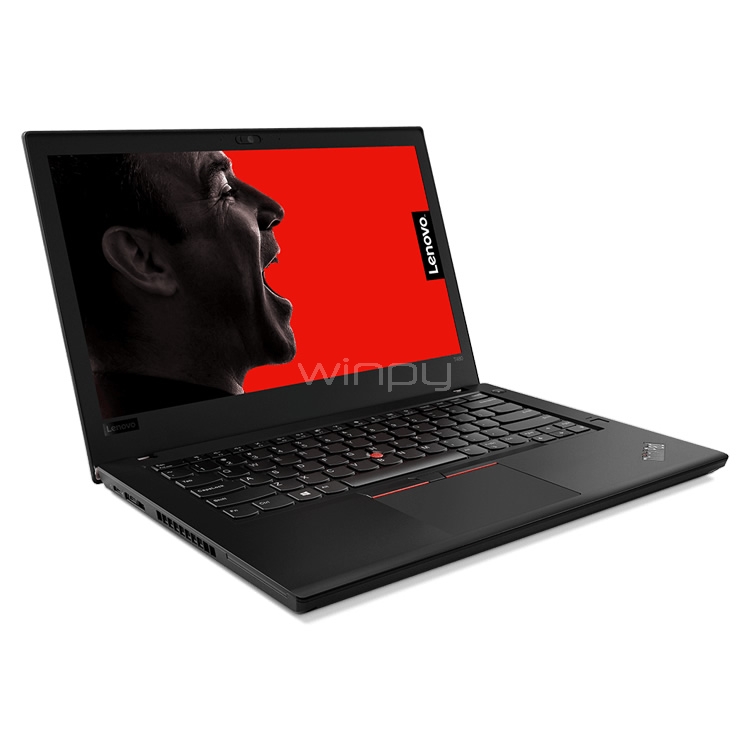 Notebook Lenovo ThinkPad T480 (i7-8550U, 4GB DDR4+16GB Optane, 1TB HDD, Pantalla 14”, Win10 Pro)