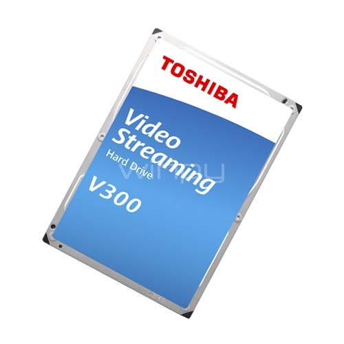 Disco duro Toshiba V300 de 1TB para vídeo (SATA, Formato 3.5”, Caché 64mb)