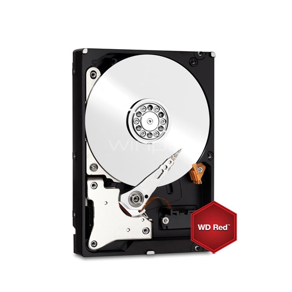 Disco duro Western Digital Red de 6TB (SATA, Formato 3.5“, Cache 256MB)
