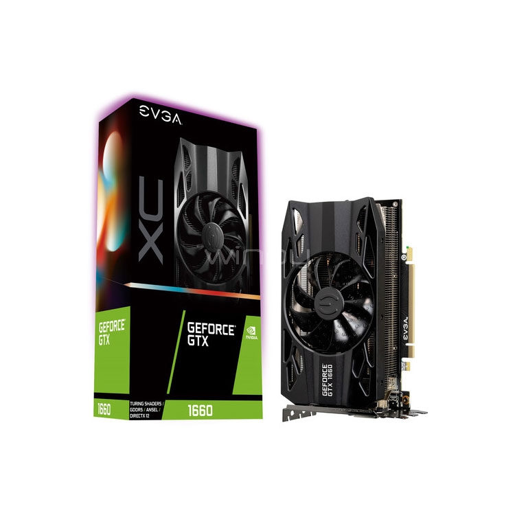 Tarjeta de vídeo EVGA GeForce GTX 1660 XC GAMING de 6GB GDDR5 06G P4