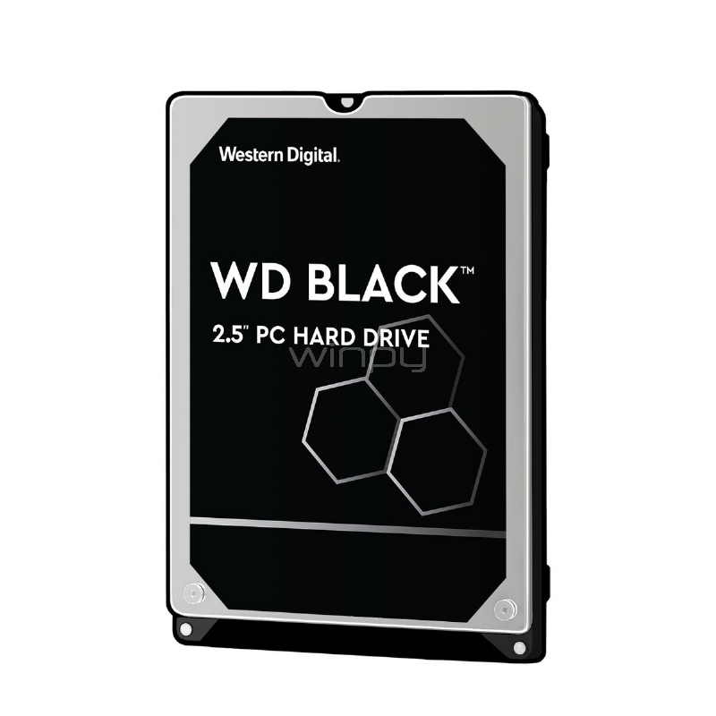 Disco duro Western Digital Black de 1TB (SATA, 7200rpm, Formato 2.5“)
