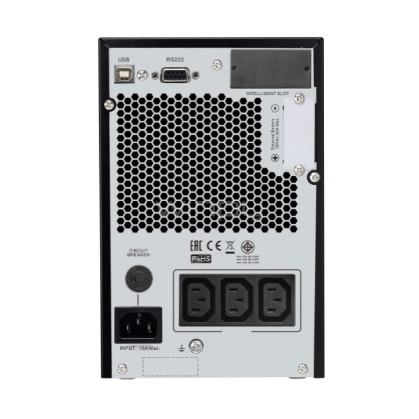 UPS APC Easy SRV Ext. de 1.000VA (On-Line, Doble conversión, 230V con Batería externa, SRV36BP-9A)