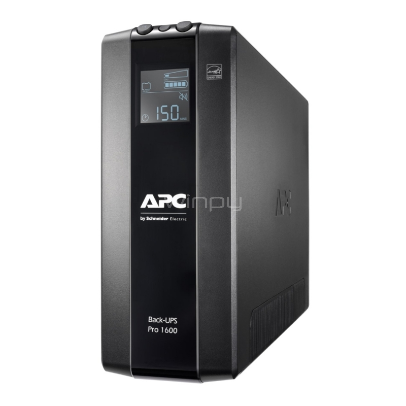 UPS APC Back Pro Interactiva (1.6kVA/ 960W, 230V, 8 Salidas C13)