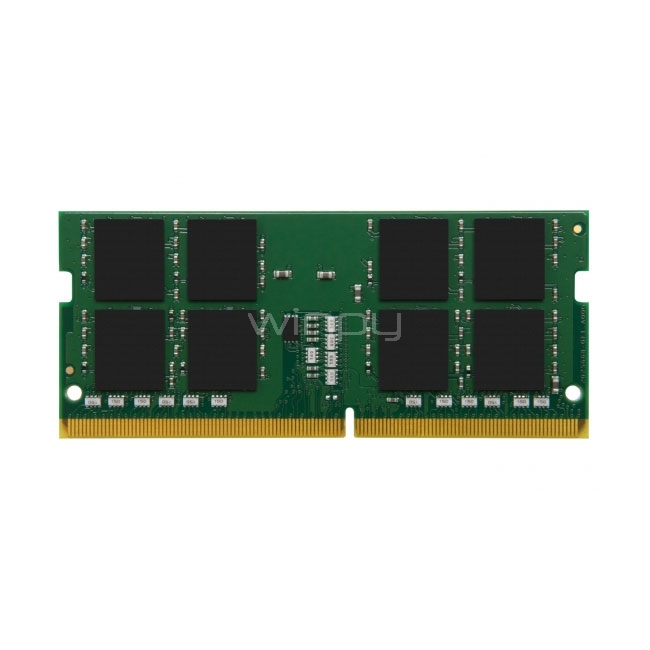 Memoria RAM Kingston de 16GB (DDR4, 2666MHz, CL19, SODIMM)
