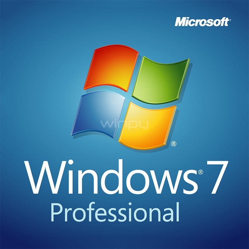 Kit de Legalización Microsoft Windows 7 Profesional (32/64-bit, Español, DVD-ROM, GGK)