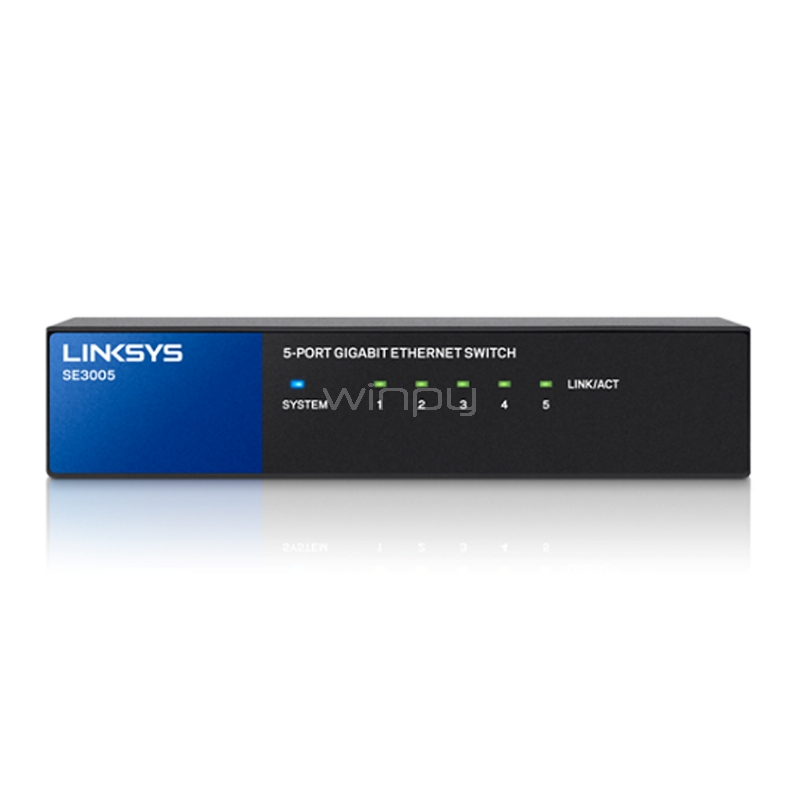 Switch Linksys SE3005 Gigabit 5 puertos