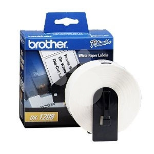 Etiqueta de papel Brother DK1208 (90 x 38 mm)