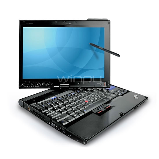 Notebook Lenovo ThinkPad X201T (Intel Core i7, 4GB DDR3, 120GB SSD, Win7Pro 64, Sin lapiz)