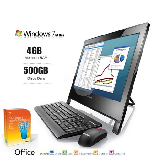 ThinkCentre Edge 71z Windows 7 Pro y Office 2010