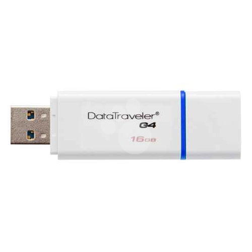 Pendrive Kingston DTIG4 de 16GB (USB 3.0, Blanco)