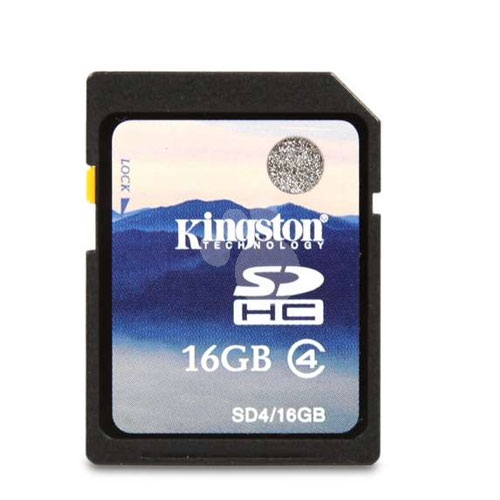 Tarjeta de memoria Flash 16GB Class 4 - SD4/16GB