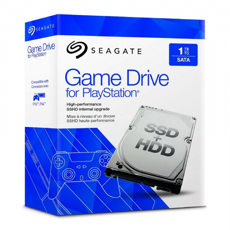 Disco duro híbrido 1TB Seagate para PlayStation PS3/PS4