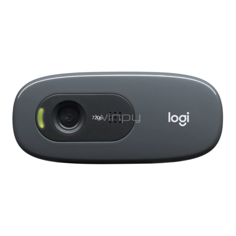 Webcam Logitech C270 HD (720p, 30 fps, Negro)