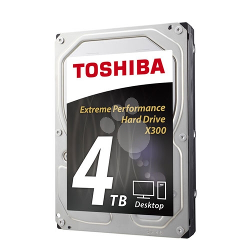 Disco duro Toshiba X300 de 4TB (SATA, 3.5 pulgadas, 128MB caché, Box)