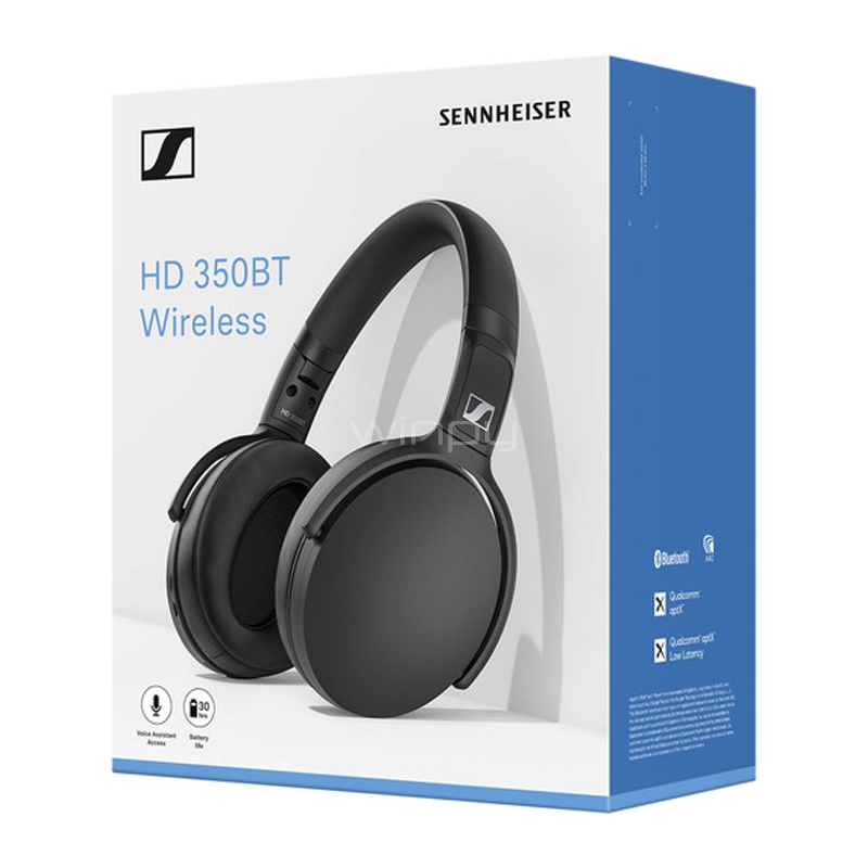 Auriculares Supraaurales Inalámbricos Sennheiser HD 350BT 508384