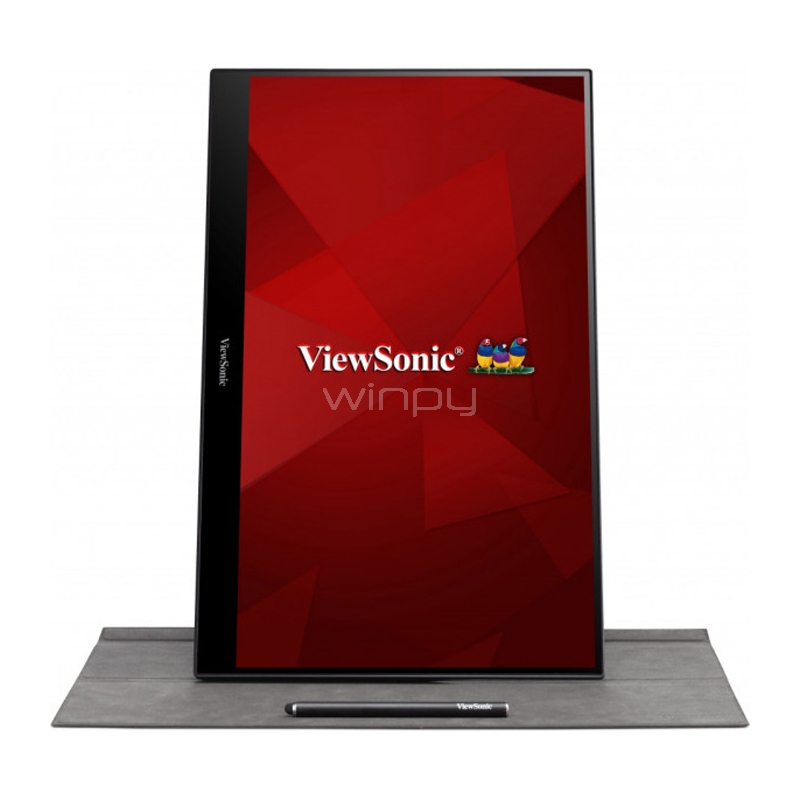 Monitor Portátil ViewSonic TD1655 de 15.6“ Táctil (IPS, 1080p, USB-C, miniHDMI)