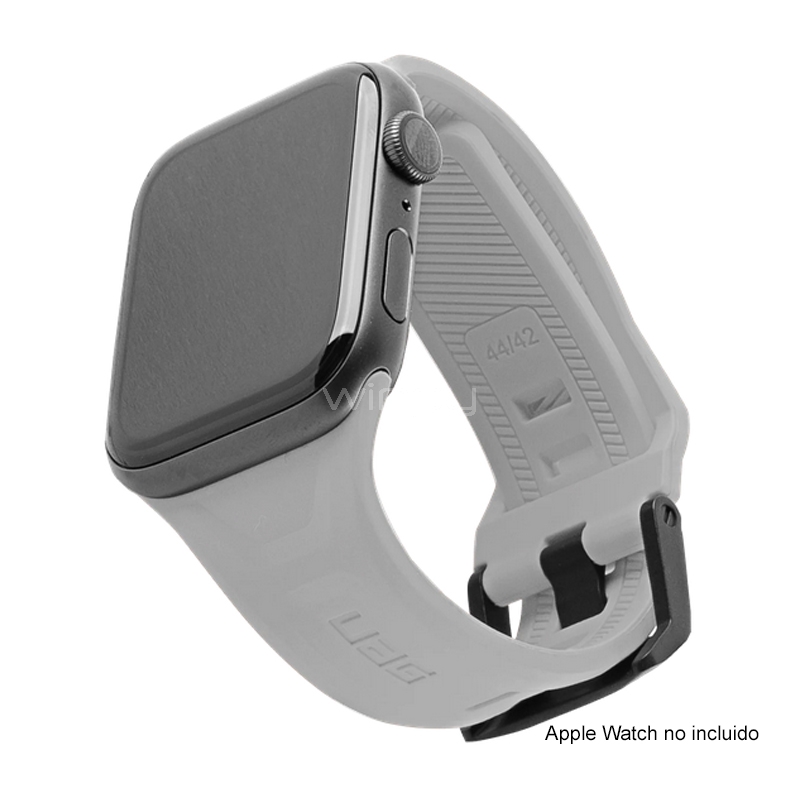 Correa silicona Apple Watch (gris) 