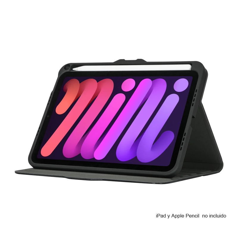 Funda para iPad Mini 6 10.2 pulg. Negro