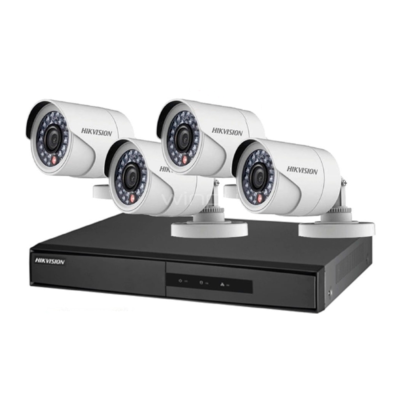 Kit 4 6 8 10 kit cámaras Seguridad Vigilancia 720p Hikvision