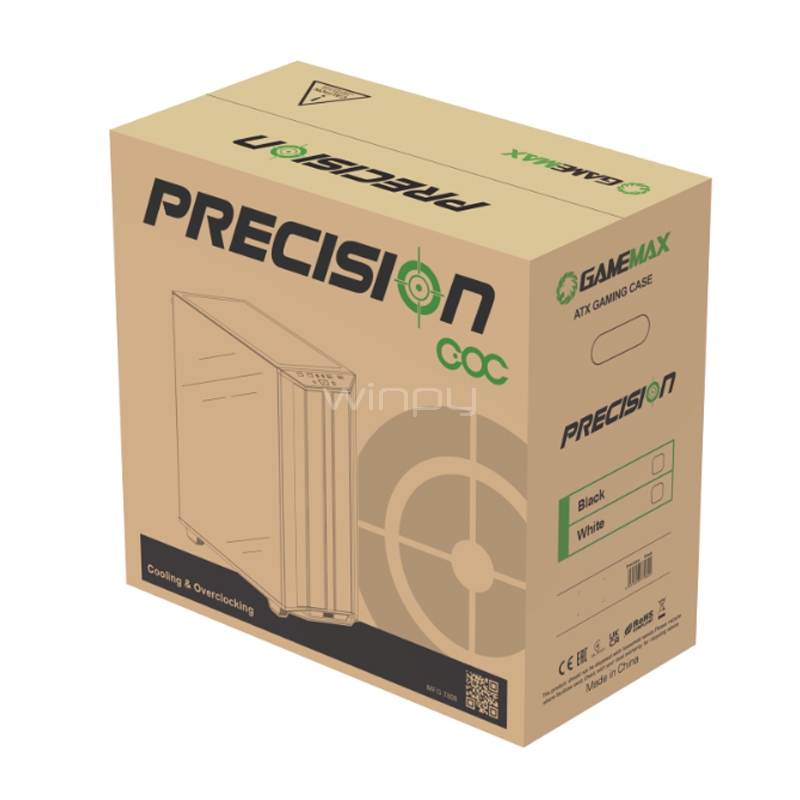 Gamemax - Gabinete Precision White COC