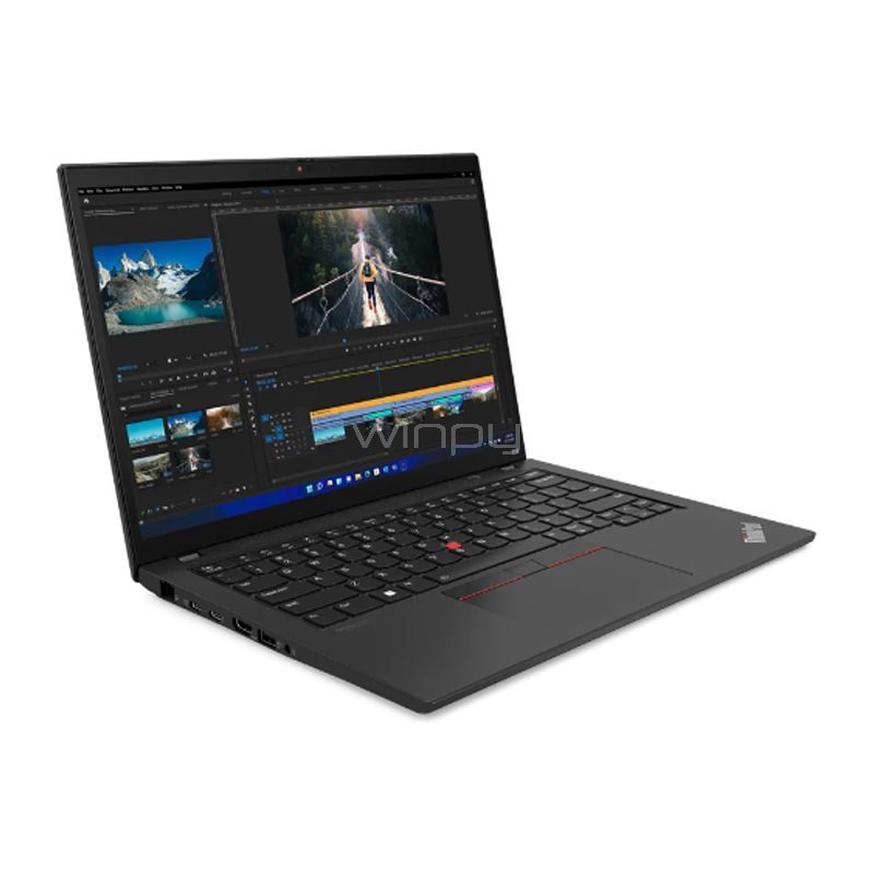 Notebook Lenovo ThinkPad T14 de 14“ (i7-1260P, 16GB RAM, 1TB SSD, Win11 Pro)