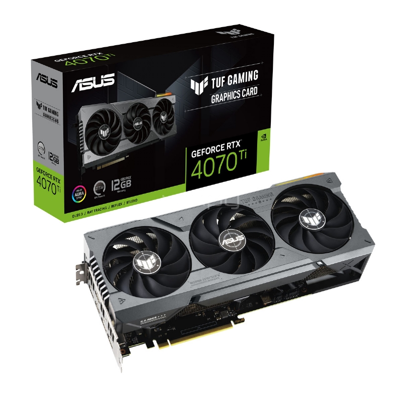 Tarjeta de Video ASUS TUF Gaming GeForce RTX 4070 Ti de 12GB