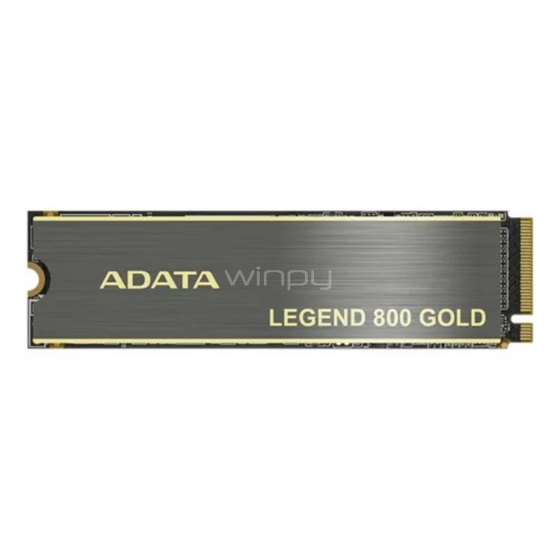 Unidad de Estado Sólido ADATA LEGEND 800 de 500GB (PCIe 4.0, M.2 2280, Hasta 3.500MB/s)