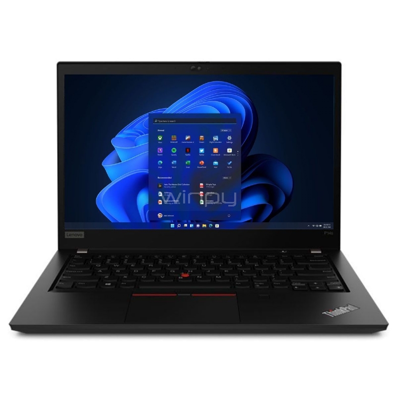 Notebook Lenovo ThinkPad P14s Gen 4 de 14“ (Ryzen 7 PRO 7840U, 16GB RAM, 1TB SSD, Win11 Pro)