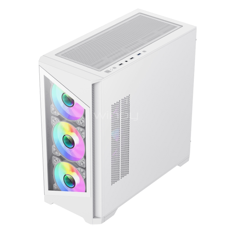 Gabinete Gamer Gamemax Destroyer White Destroyer Tgw Winpy Cl