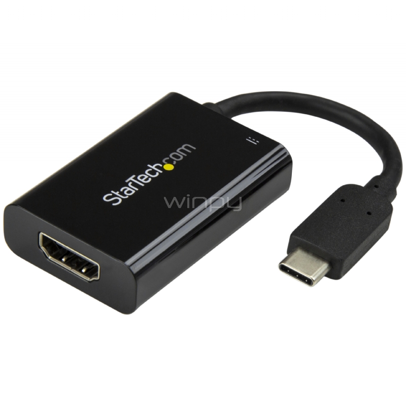 ADAPTADOR USB-C A DOBLE HDMI 4K 60HZ NEGRO