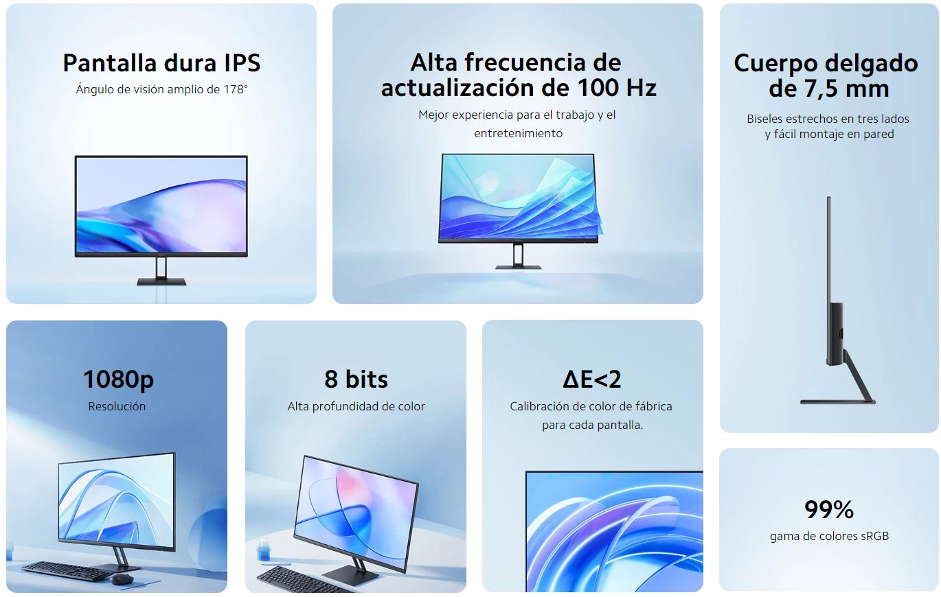 características Claves del monitor