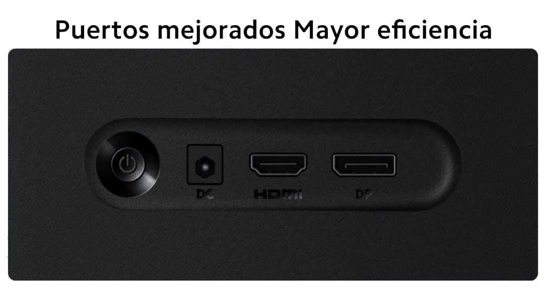 puertos del monitor xiaomi