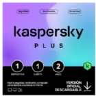 Licencia Antivirus Kaspersky Plus (1 Dispositivo, 1 Cuenta, 2 años, Descargable)