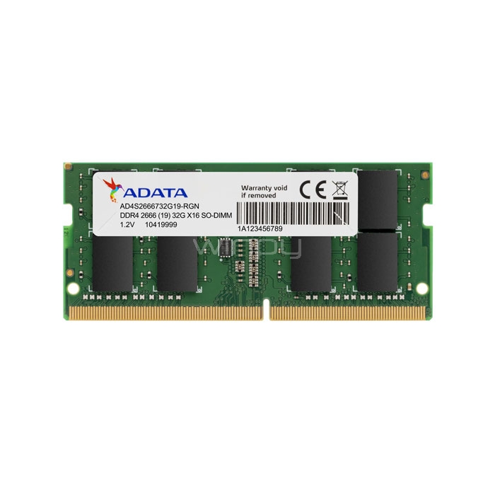 履き心地◎-ADATA DDR4-2666MHz CL19 288Pin Unbuffered DIMM