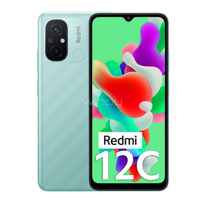 Xiaomi Redmi 12C 3GB/32GB Verde - Teléfono móvil
