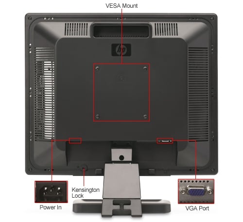 Монитор hp le1711 обзор